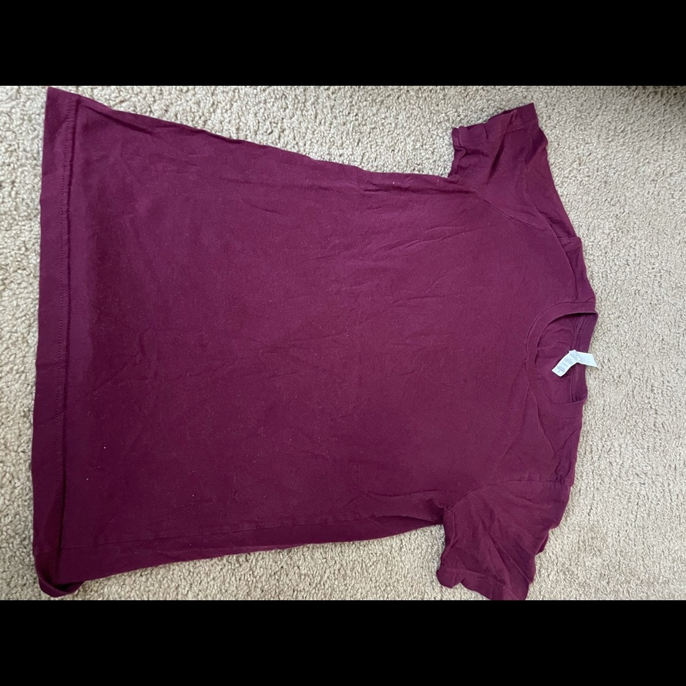 Burgundy Shirt